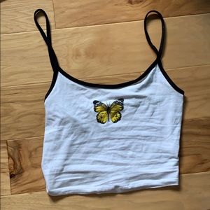 Butterfly Crop top